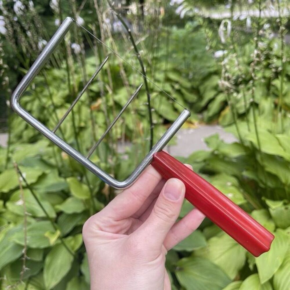Vintage Cheese Slicer Cherry Red Bakelite Kitchen Utensil Serving‎ 1950s